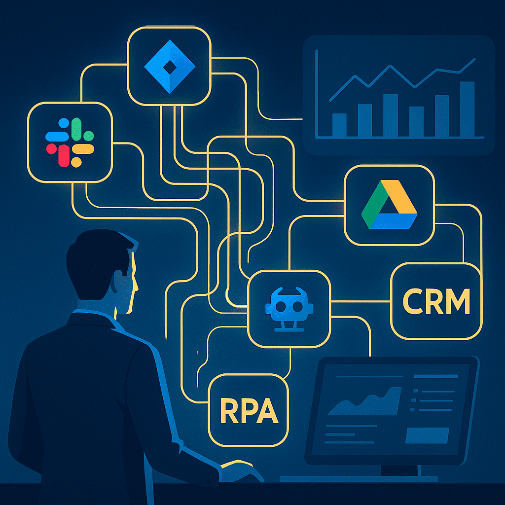 La Automatización como Pegamento Operativo